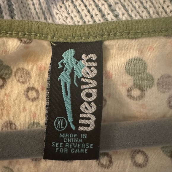 Vintage Weavers Boho Design Short Sleeve Blouse• Medium - Picture 4 of 5